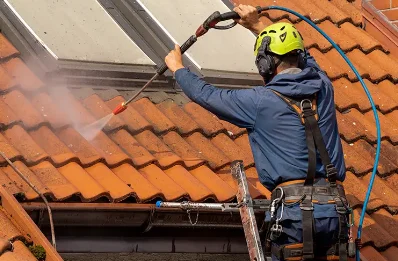 Démoussage et hydrofuge de toiture à Alixan